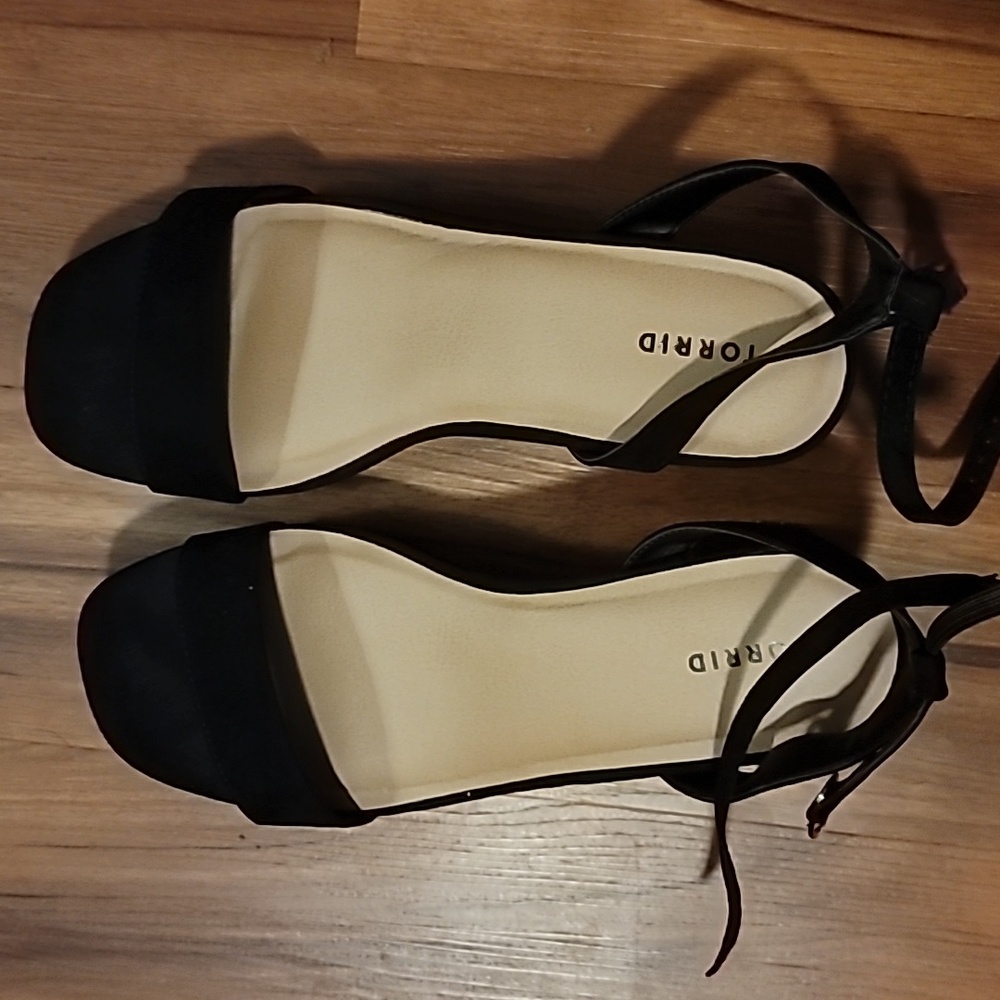 Torrid brand black heels